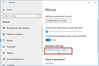 Cách đổi màu con trỏ chuột Win 10 như nào?