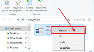 Cách lấy lại file Word đã lưu trước đó như thế nào?