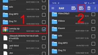 Cách nén file zip trên điện thoại như thế nào?