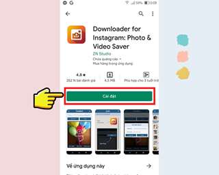 Cách tải video trên Instagram về điện thoại Android