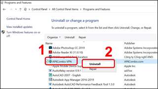 Xóa ứng dụng trên máy tính Win 10 như thế nào?