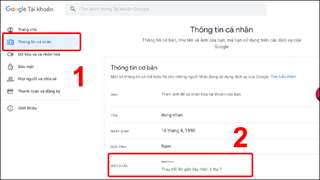 Cách thay đổi mật khẩu Gmail khi quên mật khẩu ntn?