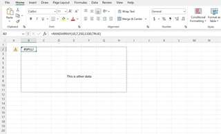 Lỗi #SPILL trong Excel là gì?