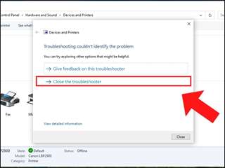 Win 10 không nhận máy in Canon 2900 thì xử lý ra sao?