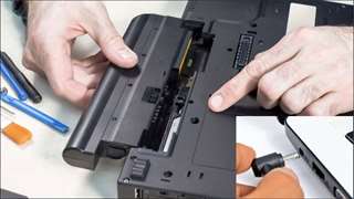 Máy laptop tự sập nguồn khi chỉ còn 25%?