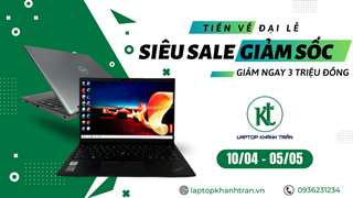 Tiến về đại lễ - Siêu sale giảm sốc - Nhận ngay voucher giảm giá lên tới 3 triệu đồng