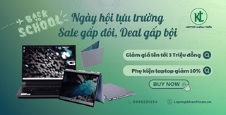 Ngày hội tựu trường - Sale gấp đôi, Deal gấp bội