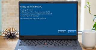 Cách reset máy tính Lenovo thinkpad như thế nào?