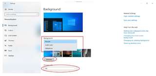 Cách đổi hình nền máy tính thinkpad như thế nào?