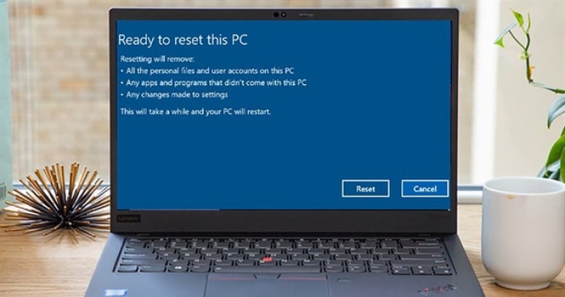 Các cách reset máy tính Lenovo Thinkpad