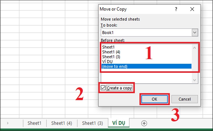 Cách chuyển sheet trong Excel