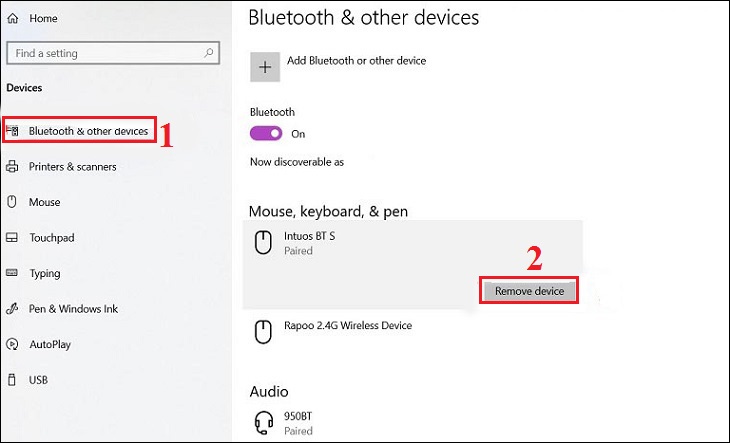 Cách khắc phục lỗi không kết nối được Bluetooth Win 10