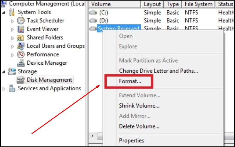 Nguyên nhân lỗi Disk Management không nhận ổ cứng