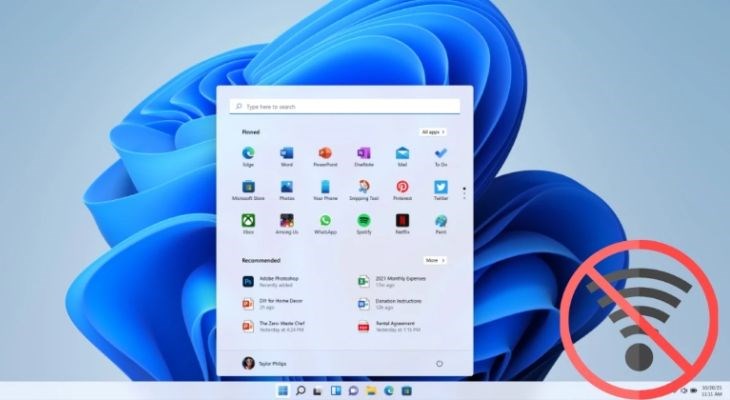 Nguyên nhân máy laptop bị mất biểu tượng Wifi Win 11