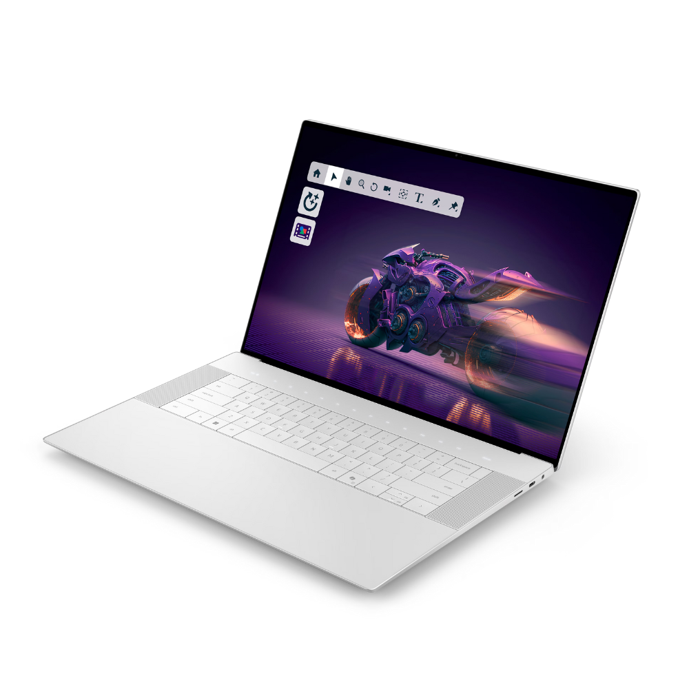 Hiệu năng của Dell 16 Premium DA16250 được tích hợp với AI