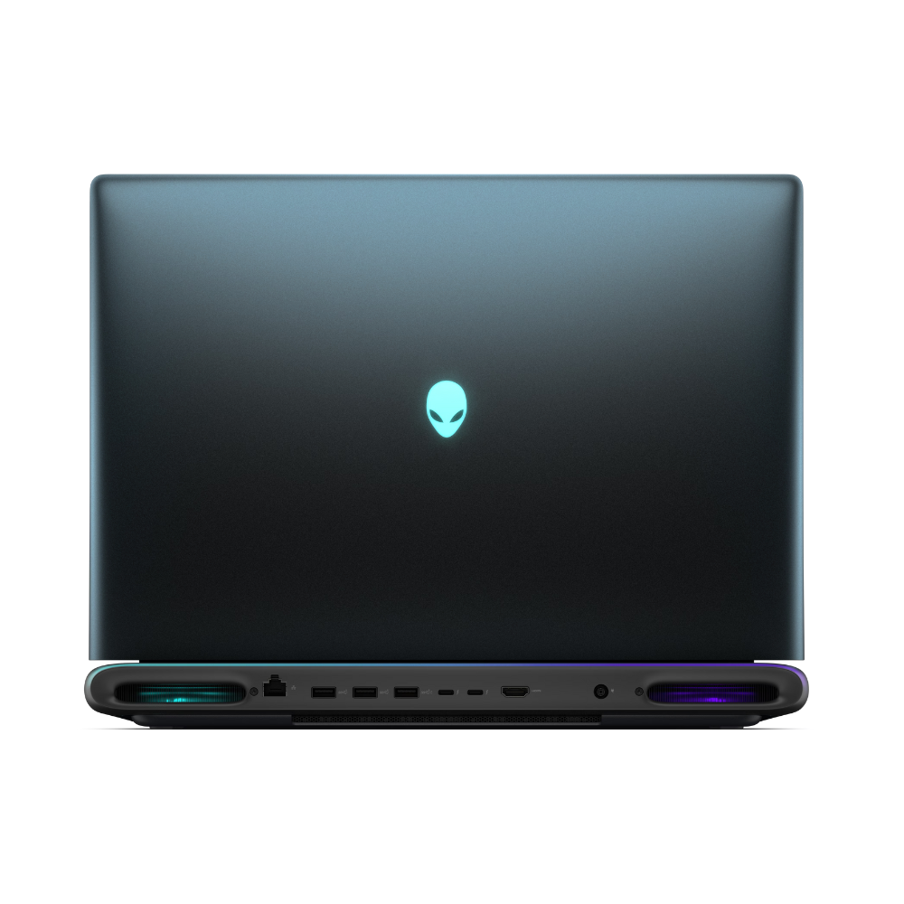 Dell Alienware 18 Area-51 sở hữu đa dạng các cổng kết nối khác nhau